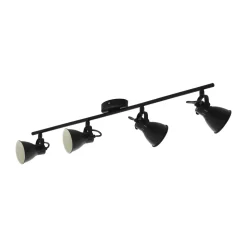Eglo LED-Spotserie Seras 2 4 Spots schwarz