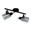 Eglo Spotserie Berregas 2 Spots schwarz