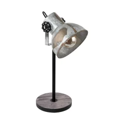 Eglo Tischleuchte Barnstaple braun