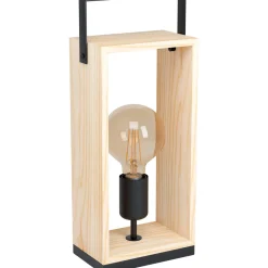 Eglo Tischleuchte „Famborough“, schwarz