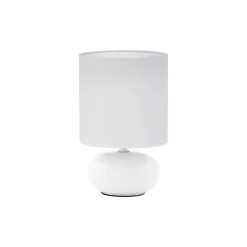 Eglo Tischleuchte Trondio Durchmesser 15 x 27 cm weiß