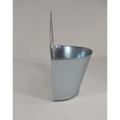 Eimer-Wandampel halbrund 26 cm verzinkt