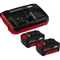 Einhell Akku PXC-Starter-Kit 2 x 4,0 Ah Akku und Twincharger