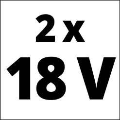 Einhell Akku PXC-Starter-Kit 2 x 4,0 Ah Akku und Twincharger