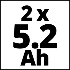 Einhell Akku PXC-Twinpack 2 x 18V 5,2 Ah