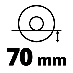 Einhell Akku-Winkelschleifer AXXIO 36/230 Q