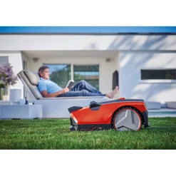 Einhell Mähroboter Freelexo Cam 500 inkl Ladegerät u 3,0 AH Akku