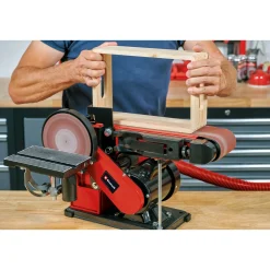 Einhell Stand-Band-Tellerschleifer TC-US 380