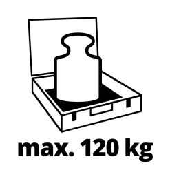 Einhell Systemkoffer E-Case L mit Rollen