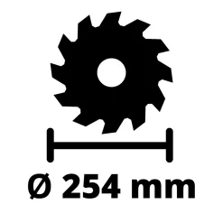 Einhell Tischkreissäge TC-TS 254 eco