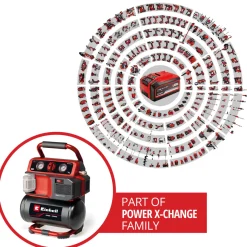 Einhell Akku-Kompressor TE-AC 18/75 Li OF-Solo