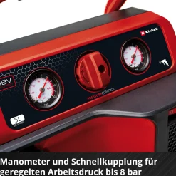 Einhell Akku-Kompressor TE-AC 18/75 Li OF-Solo