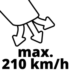 Einhell Akku-Laubbläser GE-CL 18 Li E - Kit 3-teilig