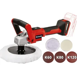 Einhell Akku-Polier- und Schleifmaschine C E-CP 18/180 Li-E-Solo