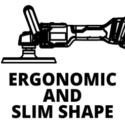 Einhell Akku-Polier- und Schleifmaschine C E-CP 18/180 Li-E-Solo