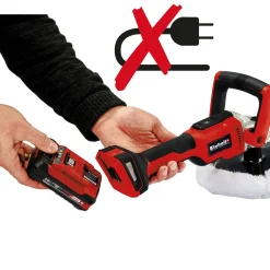 Einhell Akku-Polier- und Schleifmaschine C E-CP 18/180 Li-E-Solo