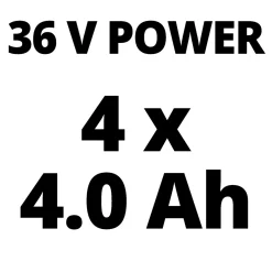 Einhell Akku-Rasenmäher-Set GE-CM 36/47 S HW Li 7-teilig