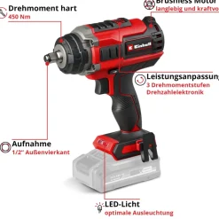 Einhell Akku-Schlagschrauber IMPAXXO 18/450