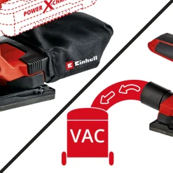 Einhell Akku-SchwingschleiferTC-OS 18/187 Li Solo