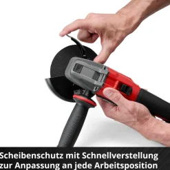Einhell Akku-Winkelschleifer AXXIO 18/115 Q