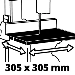 Einhell Bandsäge TC-SB 200/1