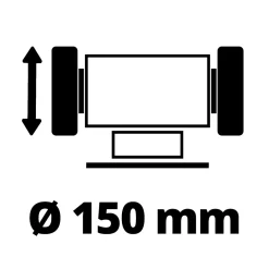 Einhell Doppelschleifer TC-BG 150