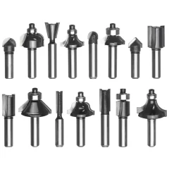 Einhell Fräser-Setz 8 mm 15-teilig