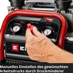Einhell Professional Akku-Kompressor SILENZZO 36/210