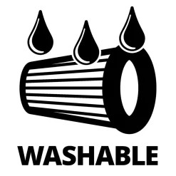 Einhell Stielstaubsauger-Zubehör waschbarer Filter