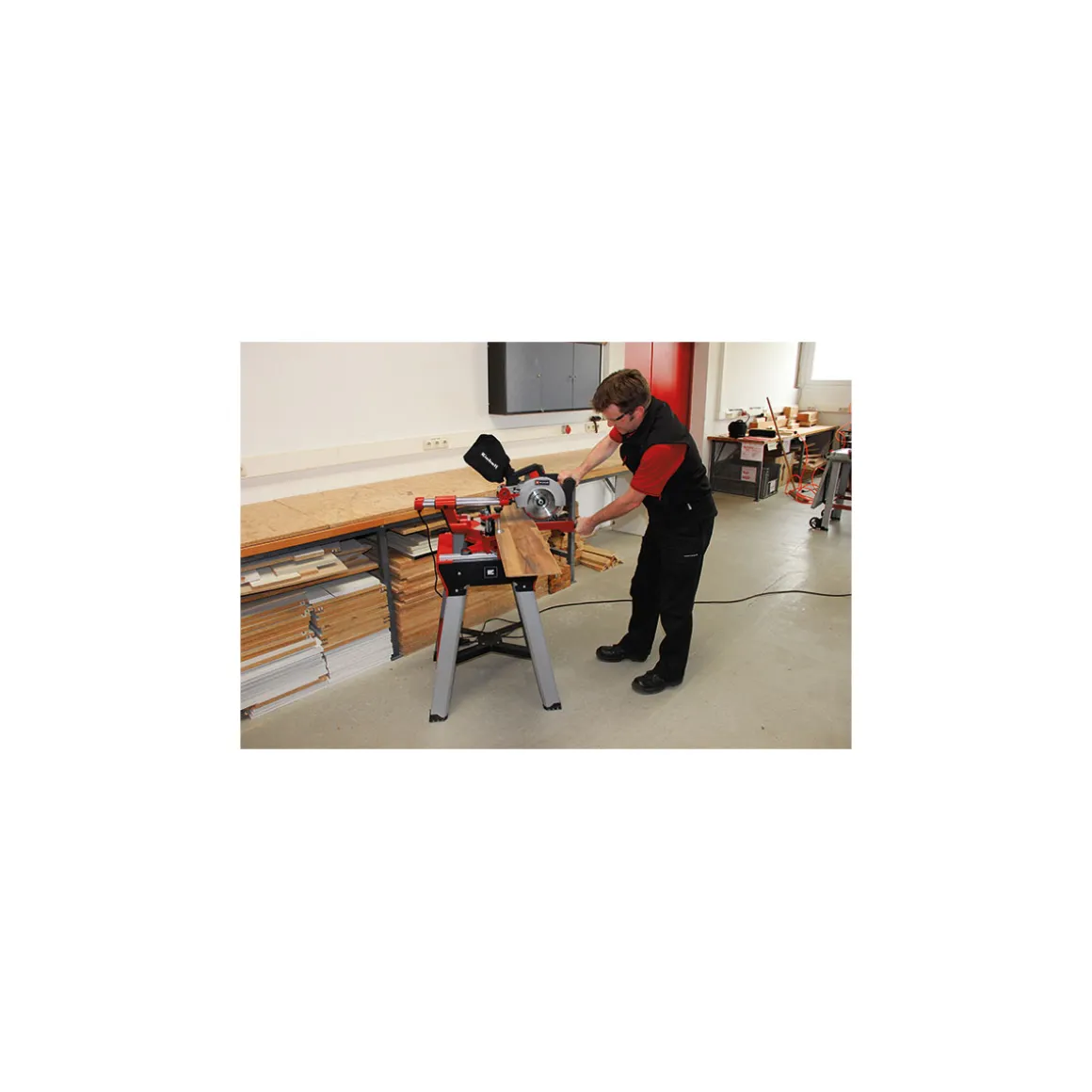 Einhell Zug-Kapp-Gehrungssäge TE-SM 2131 Dual