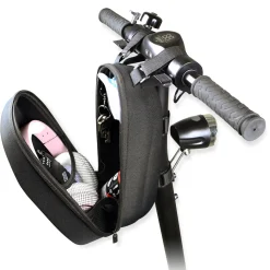 EM2GO Lenkertasche für E-Scooter und Fahrrad, schwarz