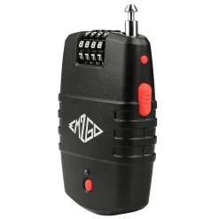 EM2GO 4-Stelliges Kombinations-Kabelschloss mit Alarm, für E-Scooter und Fahrrad