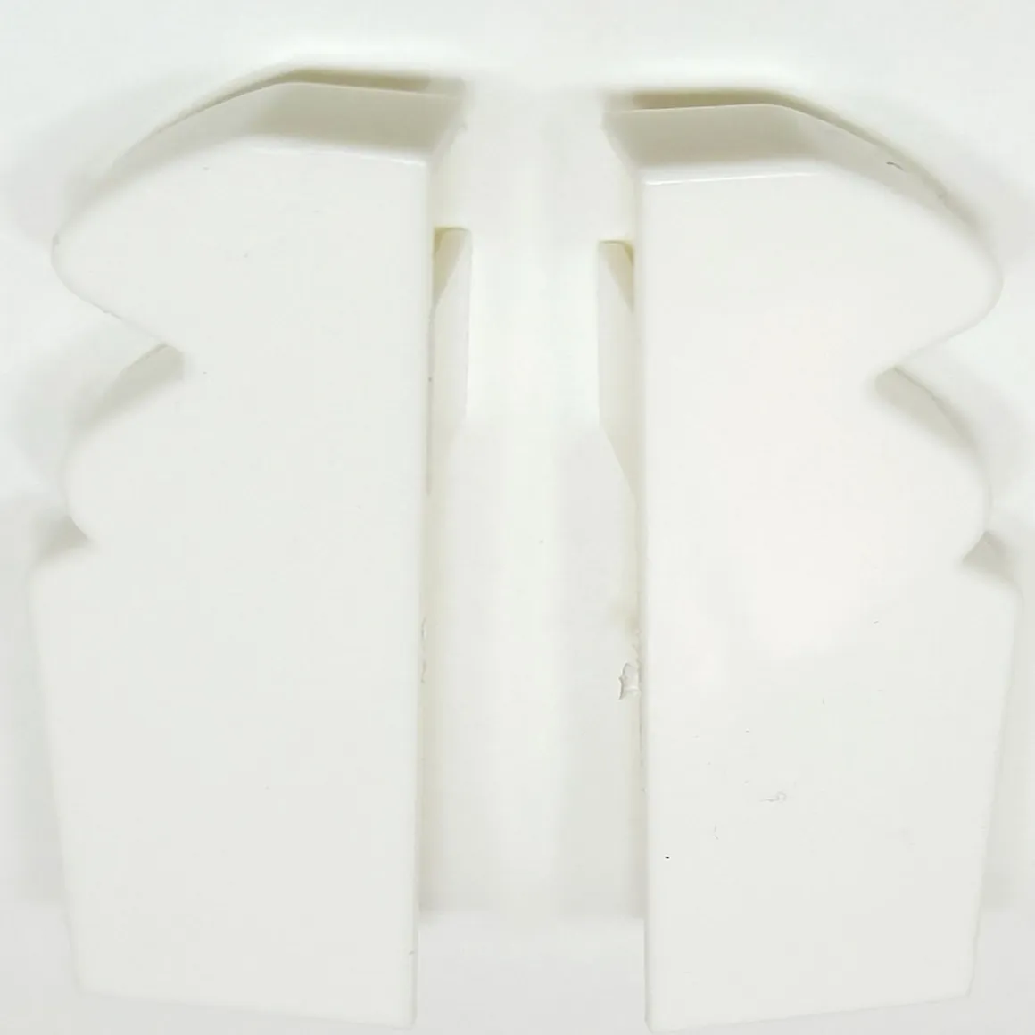 Endkappe Hamburg weiß 5,8 cm 1,8 x 0,7 x 5,8 cm