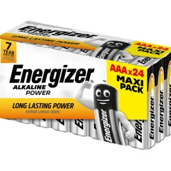 Energizer AAA-Batterie Alkaline Power Maxi-Pack 24 Stk.