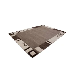 Ethno-Teppich „Ethnie 200“, grau/apricot