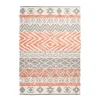 Ethno-Teppich Ethnie 100 grau/apricot