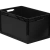 Eurobox 60 cm x 40 cm x 32 cm schwarz