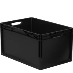 Eurobox 60 cm x 40 cm x 32 cm schwarz