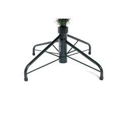 Evergreen Künstlicher Weihnachtsbaum Frost Fichte 116x180cm Grün Weiß