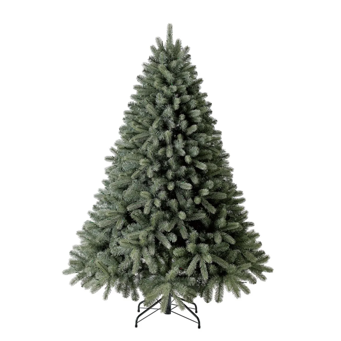 Evergreen Künstlicher Weihnachtsbaum Vermont Fichte inkl. LEDs 129x180cm Grün