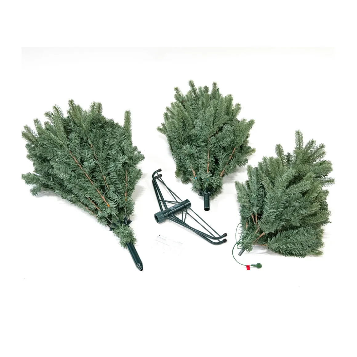 Evergreen Künstlicher Weihnachtsbaum Vermont Fichte inkl. LEDs 129x180cm Grün
