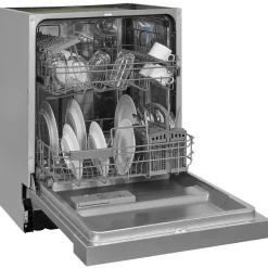 exquisit Einbau-Geschirrspüler EGSP2113-EB-030E inox teilintegriert