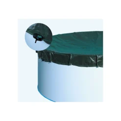 Extra-Abdeckplane Achteck/Oval Durchmesser 915 x 470 cm