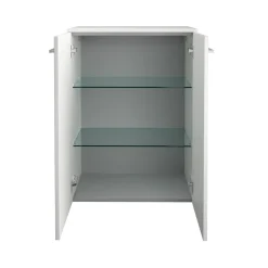 Fackelmann Doppel-Midischrank B.Style 602 x 826 x 320 mm Weiß