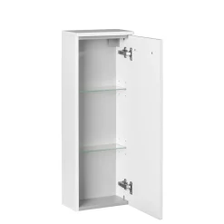 Fackelmann Gäste-WC Midischrank slim SBC 302 x 826 x 170 mm Weiß