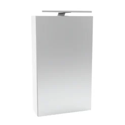 Fackelmann Gäste-WC Spiegelschrank rechts SBC 400 x 680 x 153 mm Weiß