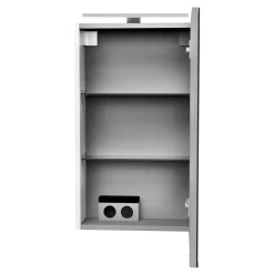 Fackelmann Gäste-WC Spiegelschrank rechts SBC 400 x 680 x 153 mm Weiß