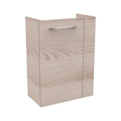 Fackelmann Gäste-WC Waschtischunterschrank links SBC 440 x 600 x 243 mm Alaska-Esche