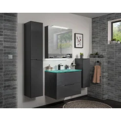 Fackelmann Midischrank LUNA 302 x 826 x 320 mm anthrazit