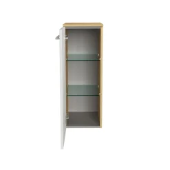 Fackelmann Midischrank links B.Style 302 x 826 x 320 mm Sandeiche/Weiß